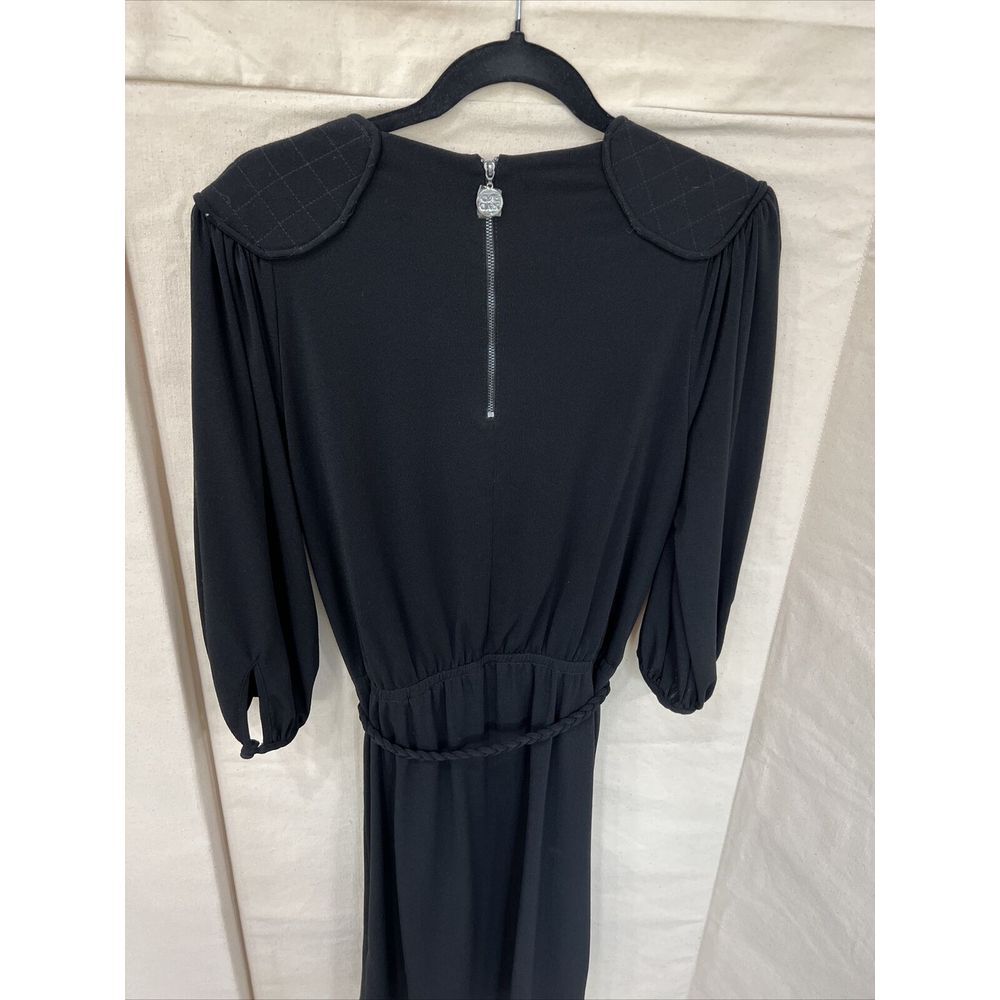 Ossie Clark Black‎ Evening Casual Dress 10 NEW - Picture 13 of 13